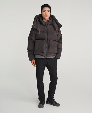 BANDOLO Down Jacket,KHAKI, large image number 4