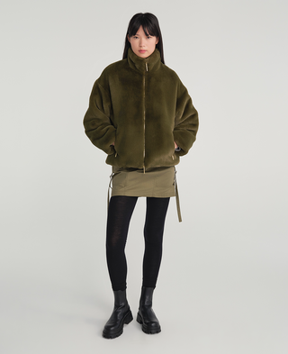 BARBRA Blouson,KHAKI, large image number 4