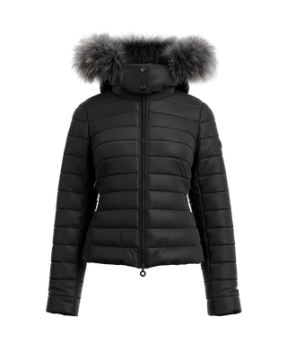 VARENA Down Jacket,BLACK, large image number 1