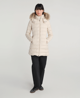 LAVIANA Down Jacket,BEIGE, large image number 4