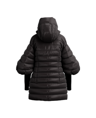 FLULI Down Jacket,BLACK, large image number 3