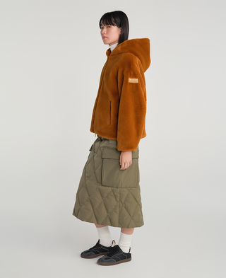 YUMOLA Blouson,CAMEL, large image number 5