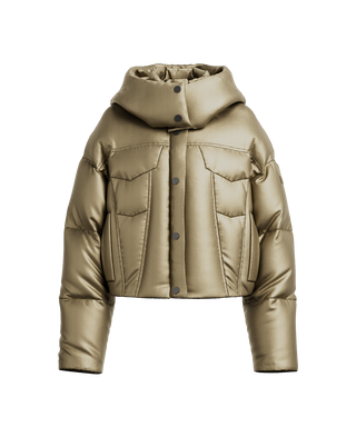 SPIRA Down Jacket,KHAKI, large image number 1