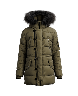 DELPIO Down Jacket デルピオ,KHAKI, large image number 0