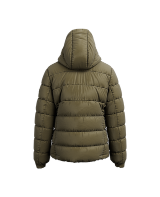 ENRI Down Jacket,KHAKI, large image number 2