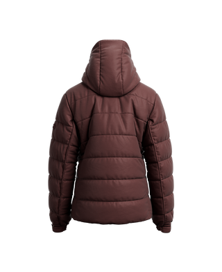 BORBORE Down Jacket,WINE, large image number 2